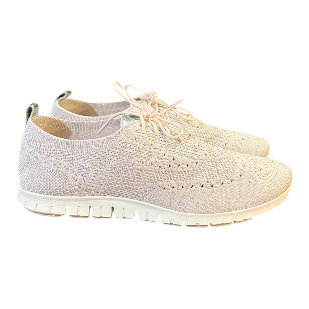Cole Haan 2.ZERØGRAND Stitchlite Wingtip Oxfords Women’s Size 10.5 Light Pink